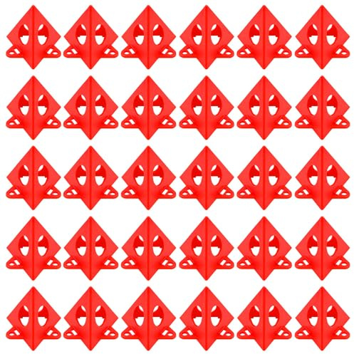 POFET 30-teilige Pyramidenhalterung, Farbgestell für Holzarbeiten, Gussfarbe, Leinwand-Stützgestell, Farbdreieck-Halterung, geeignet für Holzarbeiten, Möbel, Maler, erhöhte Leinwand, Tür, Schrank