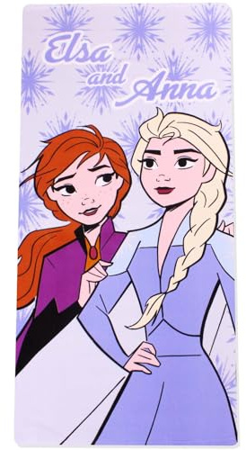Disney Frozen Beach Towel for Kids Quick Dry Swimming Bath Microfibre Towel 70 x 140 CM