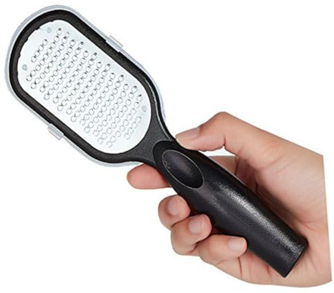 Ipetboom 2pezzi Raspa Per Doppia Acciaio Inossidabile Rimozione e Morta Colori Random Strumento Per Pedicure Casa e Salone