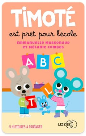 Yoto Timoté est prêt pour l’école et 5 Histoires, Livre Audio Enfant dès 2 Ans, à écouter sur conteuse veilleuse Boîte à Histoires Yoto Player et Mini, premières Histoires 3 à 5 Ans