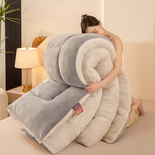YSZBD Edredón Grueso De Borreguito Invierno Colcha Edredon Cama 150x200cm 3.5kg