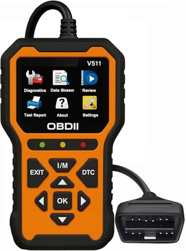 ERFDZY V500 Scanner OBD2 Outil De Diagnostic Lecteur De Code pour Fiat Ducato 2006-2020 2021 2022 2023 2024 2025 2026 Diagnostic Panne Moteur Flux De Données,Normal-C