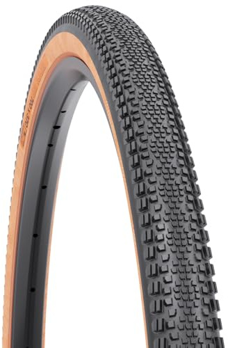 WTB Riddler 700 x 37 Gravel Bike Tire, Tubeless Ready Folding Bead, Lightweight Fast Rolling, 60tpi, Iconic Tan Sidewall, Dual DNA for Adventure Rides