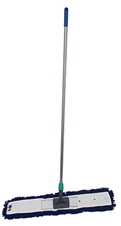 Wischset 80 cm 3-teilig ( 1 x Klapphalter 80 cm 1 x Alu-Stiel 140 cm 1 x Acrylmopp ) Bodenwischset Wischerset Bodenwischer Mopphalter Klapphalter Trockenmopp 80cm