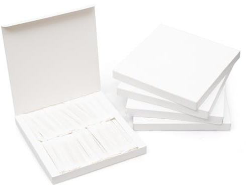 Antetok 2000 Pièces Cure-Dents en bois jetables en papier individuel, 6,6 cm, bâtonnets à cocktail, apéritifs et brochettes festives (Deux boîtes de 1000 pièces chacune)