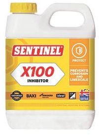 SENTINEL X100 CENTRAL HEATING SCALE INHIBITOR, Volume: 1LTR