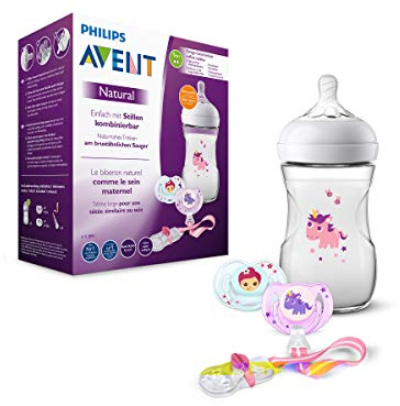 Philips AVENT SCD287/25 Natural Geschenk-Set, transparent