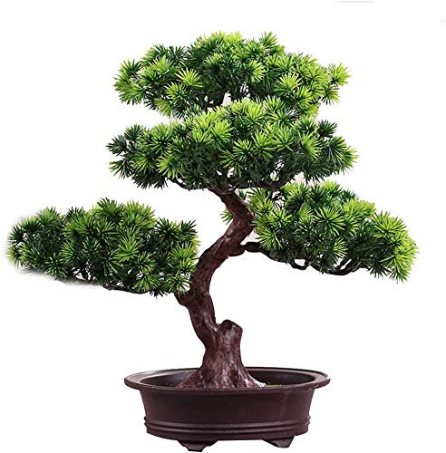 Simulation künstliche Pflanze Blume Baum Grün Baum Topf Wohnzimmer Tisch Plastik Blume Dekoration Lucky Feng Shui Dekoration ，26cm