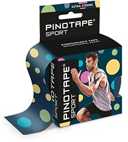 PINOTAPE? Sport Dots 45128 Pino 5 cm x 5 m kinesiologie Tape NEUES DESIGN