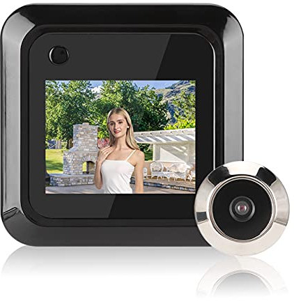 2.4 inch TFT LCD Screen Peephole Viewer Digital Door Eye Viewer Camera with 140° Wide Angle for Home Security