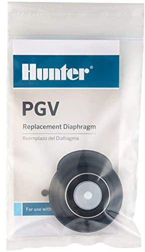 Hunter Industries RTL1201332100 Hunter PGV Membran-Bewässerungsventil, Ersatz, Schwarz, 3 Stück