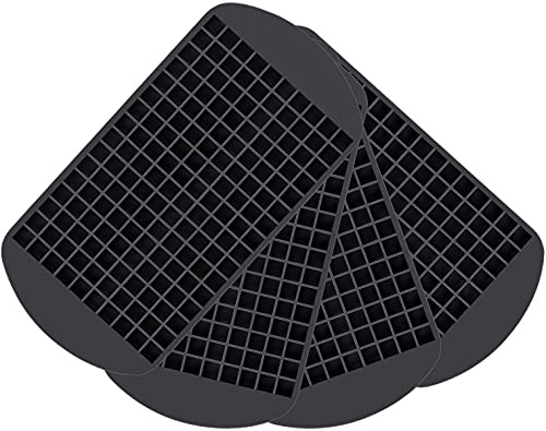 Lesipee Mini Cubitos de Hielo, Juego de 4 Moldes de Silicona para 160 Cubitos de Hielo para Cocina, Bar, Fiesta, Vino, Whisky, Cócteles, Cerveza, Cola, Zumo, Apilable y Reutilizable, Hielo de 1 x 1 cm