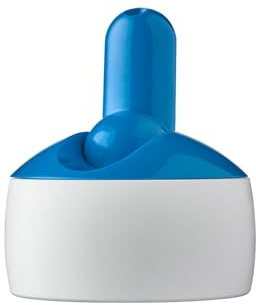 Mepal Campus Tappo di ricambio per bottiglia termica e bottiglia d'acqua con guarnizione e cannuccia di ricambio, PP/silicone, blu