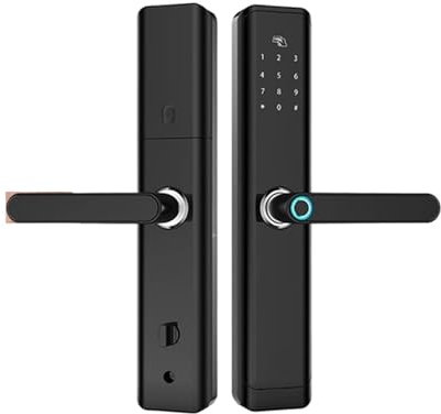 CaScam Fingerprint Door lock,Waterproof Bluetooth Electronic Door Lock Intelligent App Biometric Door Lock Smart Wifi Fingerprint Lock