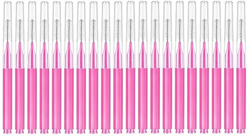 Brow Lamination Combs Brushes Disposable Wands for Lifting and Lash Lift - Mini Brushes (Pack of 20)