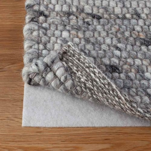 Knutzen Wohnen Vlies Sous-tapis antidérapant 190 x 290 cm - Protection antidérapante pour tapis - Sous-tapis universel découpable pour sols lisses et recouverts de moquette - Faites bien reposer votre