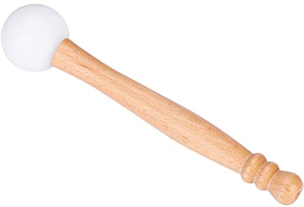 Stock Zum Spielen auf Kristallschalen Sgg 25×12×4 Holzschlägelstock Gummi-O-Ringe Zum Spielen von Kristall-Klangschalen