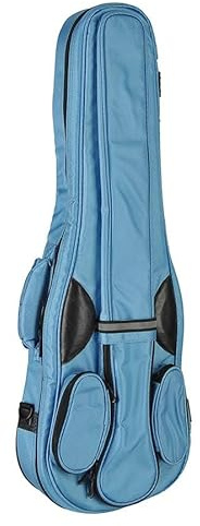 Geigentasche 4/4 Violine hellblau – Modell VSC-44-LB – leichtes Gigbag mit 19 mm Polsterung & Rucksackgurt – wasserabweisend, robust, ergonomisch – ideal für Schüler & Musiker unterwegs
