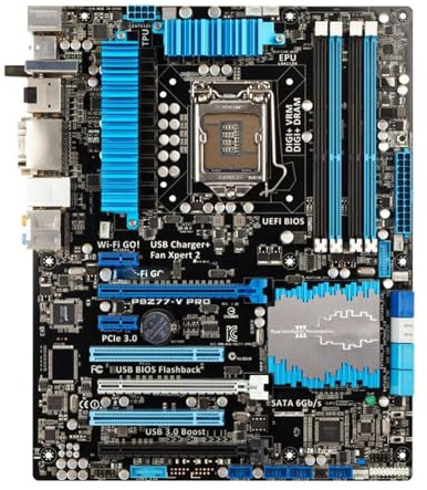 Placa Madre Placa Base Fit For ASUS P8Z77-V Pro LGA 1155 Intel Z77 HDMI SATA 6 GB/s USB 3.0 ATX Intel