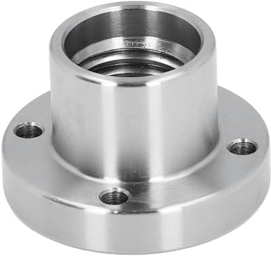 Neiyty Lathe Steel Faceplate Lathe Faceplate 2 Inch Alloy Steel Wood Face Plate for 1 Inch X 8 TPI Spindle