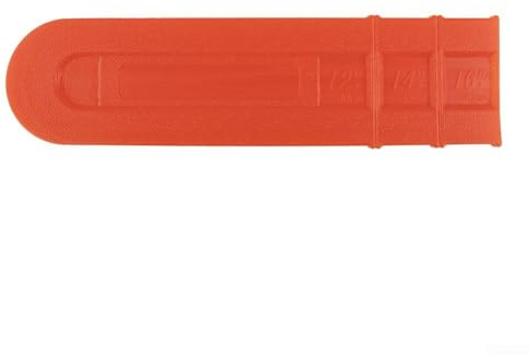 12 16 18 20 Chainsaw Bar Guard Sheath Protector with Guide Plate, Plastic Bar Holder Accessory for Forestry and Agriculture (16 Inch)