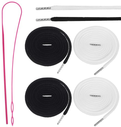 ULTECHNOVO 4stücke Teiliges Drawstring Robustem Polypropylen mit Nadeleinfädler Ersatz Hoodie Jogginghose Kordeln in Farben Vielseitig Einsetzbar für Sweatpants Taschen und Hüte