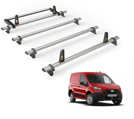 BPOAZ Auto Dachträger für Ford Transit Connect 2013 Eine Offene Reling Relingträger Gepäckträger Metalllegierung Transportsysteme Dachgepäckträger Boxen