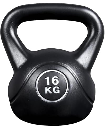 NTEK 1Piece Kettlebell Strength Weight Fitness | Coated Kettlebells | Kettle Bells Heavy Weight Kettlebells for Home Gym | Kettlebells Workouts Fitness Strength Training Fitness