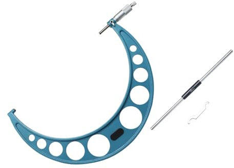 DUOCAI Micromètre de diamètre extérieur 275-300mm en Dehors des Outils de machiniste de résolution du micromètre métrique 0.01mm