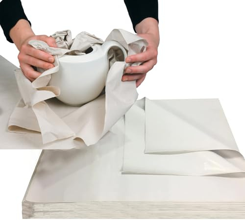TMRBBesty Packpapier - Packseide Verpackungen for Moving,Fragile,Umzug, Box Filler, 30 g/m² Industriequalität (100, 54 x 39cm)