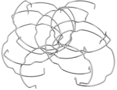 Milisten 20stücke Ersatz-leuchtenmontageclips Federklammern Für Led-deckenleuchten Einbauleuchten Downlights Wiederverwendbar Einfache Installation