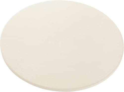 FLYZZA 12 Round Pizza Stone, Heavy Duty Cordierite Pizza Pan for Grilling & Pizza Oven, High Temperature Resistant Baking Stone for Pizza, Bread, Meat and More