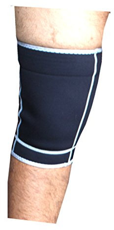Ginocchio, Ginocchiera Squat Paraginocchia in Neoprene Super Elastico