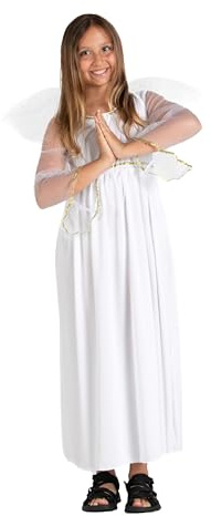 Fiori Paolo, ängdräkt för barn M (5-7 anni) Bianco