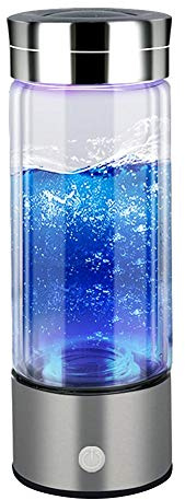RUNMIND Botella de agua de hidrógeno con tecnología PEM y SPE,Hasta 1600PPB, generador de agua de hidrógeno portátil fabricante,Ionizador de agua de vidrio de nueva tecnología