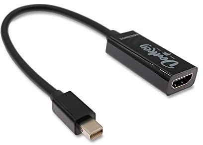 Donkey pc Adattatore Mini Displayport a HDMI Porta Mini Porta a HDMI Porta Thunderbolt a HDMI Compatibile con DTS Digital, Dolby Digital, DTS-HD e Dolby True HD.