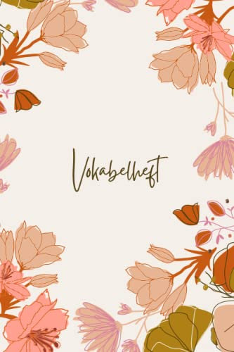 Vokabelheft: A5 120 Seiten 2 Spalten - Schulheft zum Vokabeln üben - für verschiedene Sprachen (Englisch, Spanisch, Französisch, Latein, Italienisch uvm.)