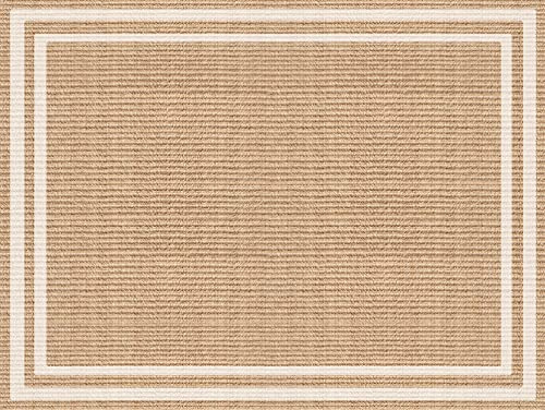 VINILIKO Design | Alfombra Vinílica Agnan 200x266 cm - Antideslizante, Impermeable, Lavable - Varios Tamaños - Alfombra Vinilo Salón, Cocina