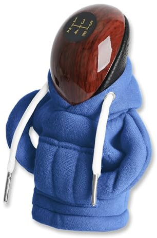 Lohca Universal Schaltknauf Hoodie - Auto Deko Geschenk - Auto Schalthebel Abdeckung - Autoinnenausstattung
