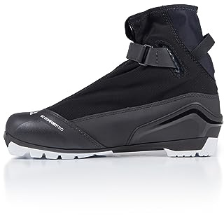 Fischer Scarpe da sci di fondo, da uomo, da sci, per legatura NNN, XC Comfort Pro, taglia: 48, colore: nero/bianco 2024