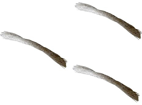 BESTonZON 300 Piezas cuerda fina de yute cuerda de envolver cuerda decorativa arpillera cuerda de para manualidades cuerda de para colgar etiquetas natural cordel fino listado