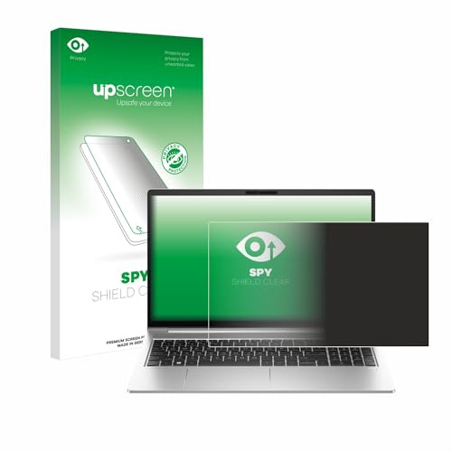 upscreen Blickschutzfolie für HP EliteBook 640 G10 | Anti-Spy Displayschutz Made in Germany Privacy Screen Protector Sichtschutz Blaulichtfilter Klare Folie