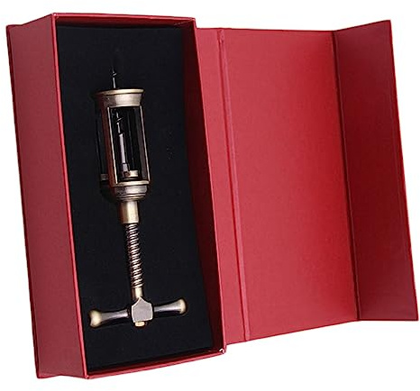 Garneck Tire-bouchon À Pression Dair Élégant Ensemble De Décapsuleur Portable Avec Récipient Pour La Maison Le Restaurant Plusieurs styles