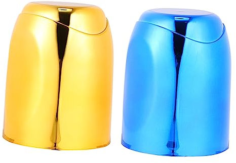 ORFOFE Würfelbecher Kunststoff 2 Stück Mit Anti Drop Funktion Kompakte Größe Farbig Beschichtete Oberfläche Party Und Ktv Spielzubehör Für Tischspiele