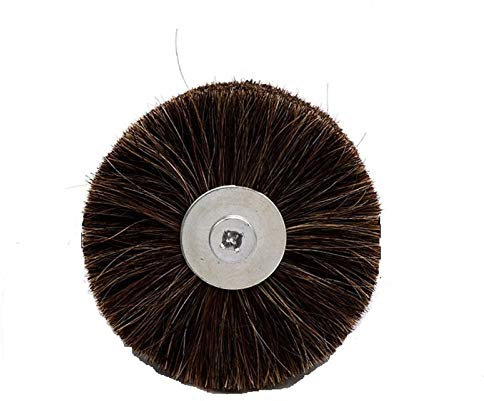 DXZXDJIU Polierwalze, Drahtscheibe, 1 stücke Radbürste Schleifdraht Schleifen Blütenkopf Holzbearbeitung Polierbürste Doppelschleifer for Holz Möbel Polierwerkzeug