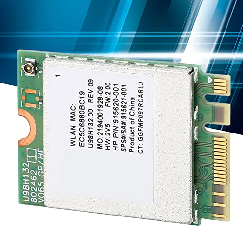 Carta di Wifi, Trasmissione Ad Alta velocità della Scheda di Rete di CA per i Computer Portatili RTL8821CE