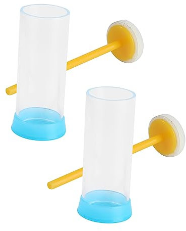 SEWOART 2stücke Markierungsflasche Für Bienenkönigin Kunststoff Schwamm Ausrüstung Bienenzucht Imkereiwerkzeug Bienenmarker Praktische Lösung Für Königinmarkierung