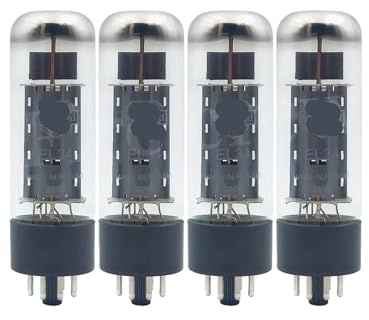 Aggiornamento del tubo EL34 5881 EL34C EL34B 6P3P 6CA7 KT66 6V6 KT77 6L6 Amplificatore audio a tubo HIFI corrispondente(4pcs Matched)