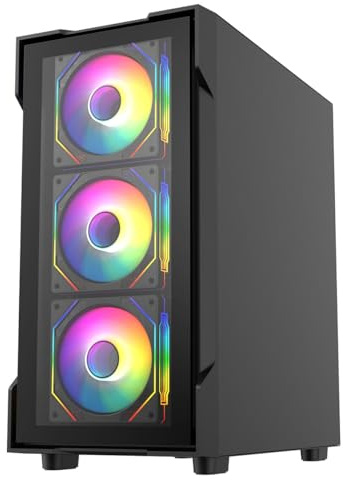 OTZ Gaming PC Intel Core i7-8700 16GB RAM 500GB SSD 1TB HDD NVIDIA RTX Graphics Desktop Computer for Gaming & Streaming Windows 11 WIFI INCL (Dedicated, RTX 3060 TI 8GB)