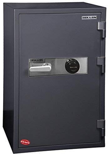 Hollon HS-1000C Security Safe in Gray with Combination Dial Lock